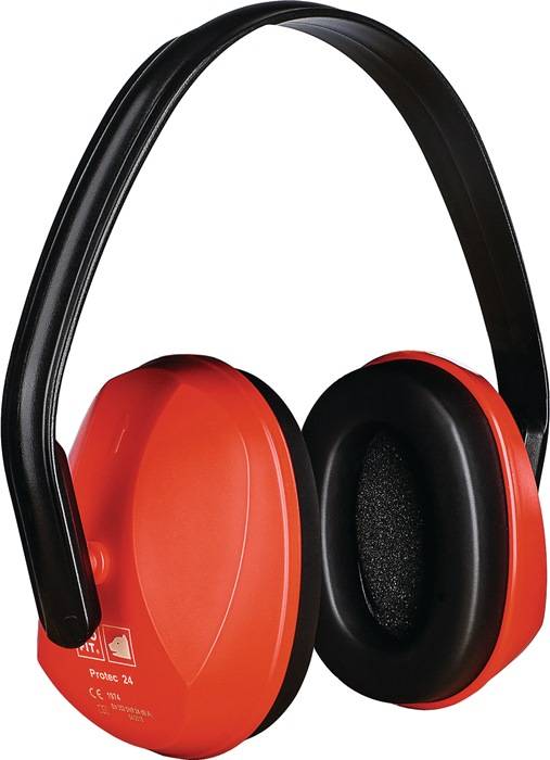 Gehörschutz EN 352-1 (SNR) 24 dB verstellbarer Kunststoffbügel