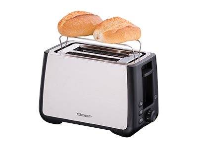 Cloer 3569 King Size - Toaster - 2 Scheibe - 2 Steckplatz