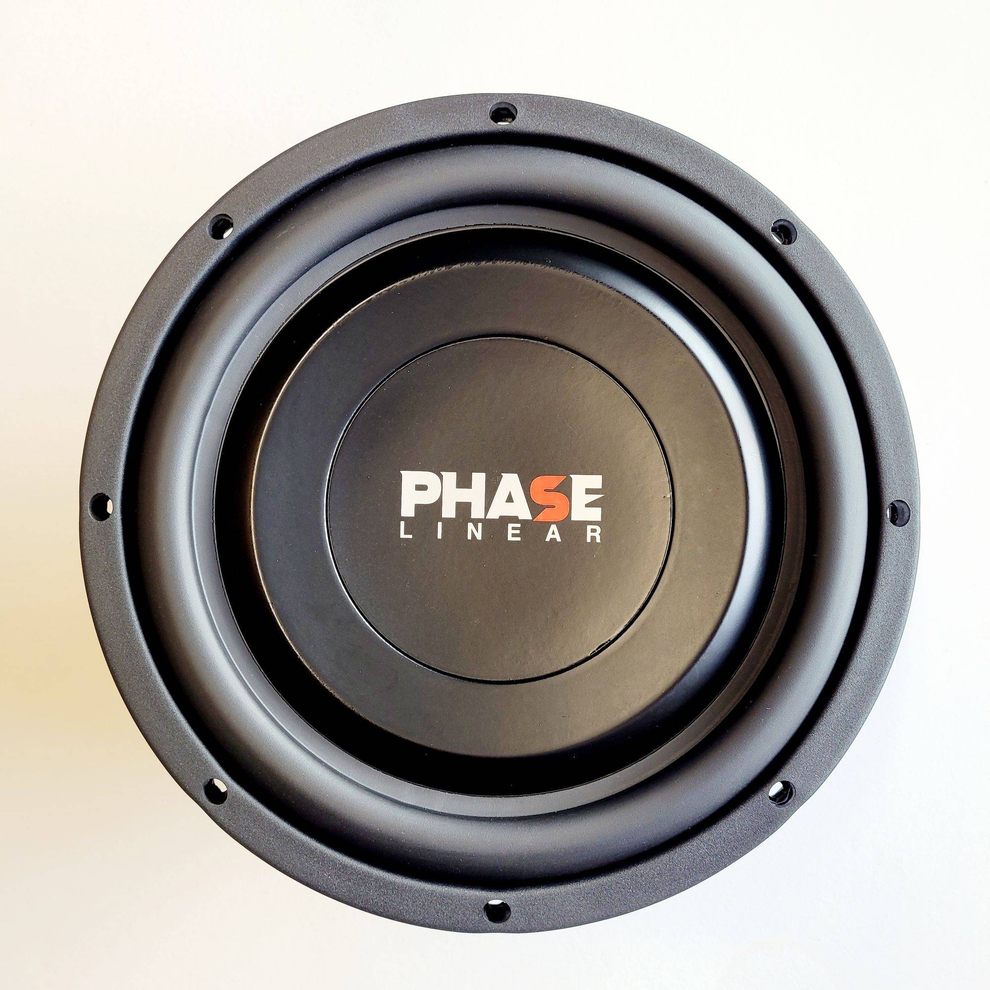 Phase Linear Flach Subwoofer Basslautsprecher 25cm 10 Zoll 1 Stück