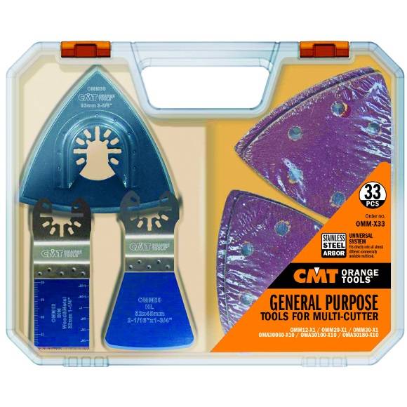 CMT Multitool-Oszillationsschleifer Zubehör Set - 33 St.