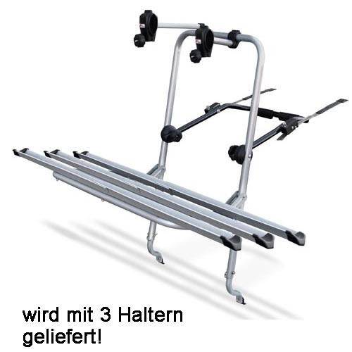 Heckträger LOGIC Fahrradträger 3 Räder Schienen