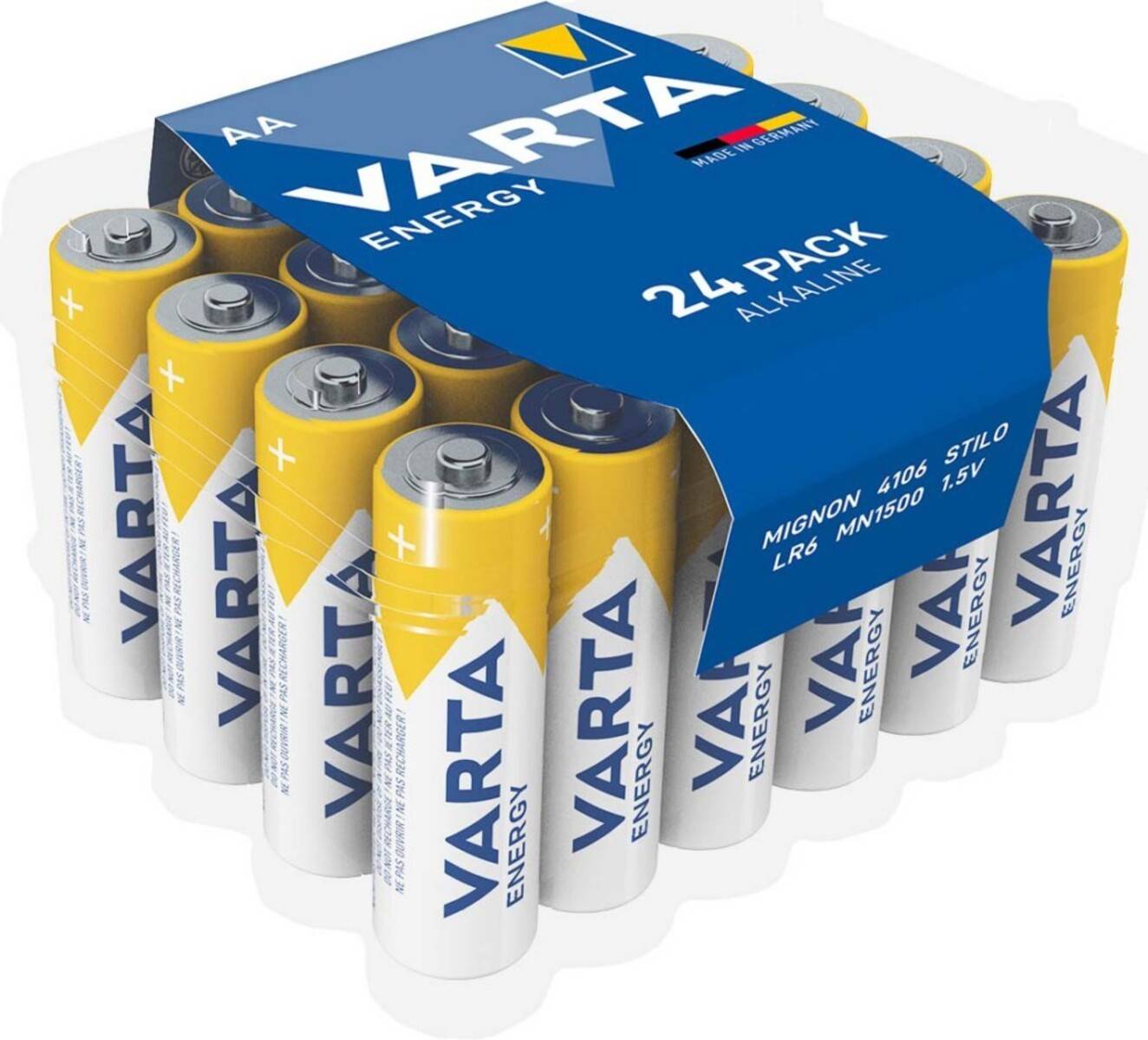 Varta Energy 4106 - Batterie 24 x AA-Typ - Alkalisch