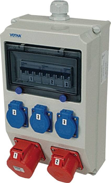 JÄGER DIREKT 063.113.1110 WOLFSBG. Kunststoffwandverteiler Verschraubung M32 1x