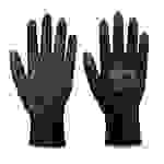 Portwest PU Handflächen Handschuh Farbe: Schwarz, Gr.: 5 (2XS)