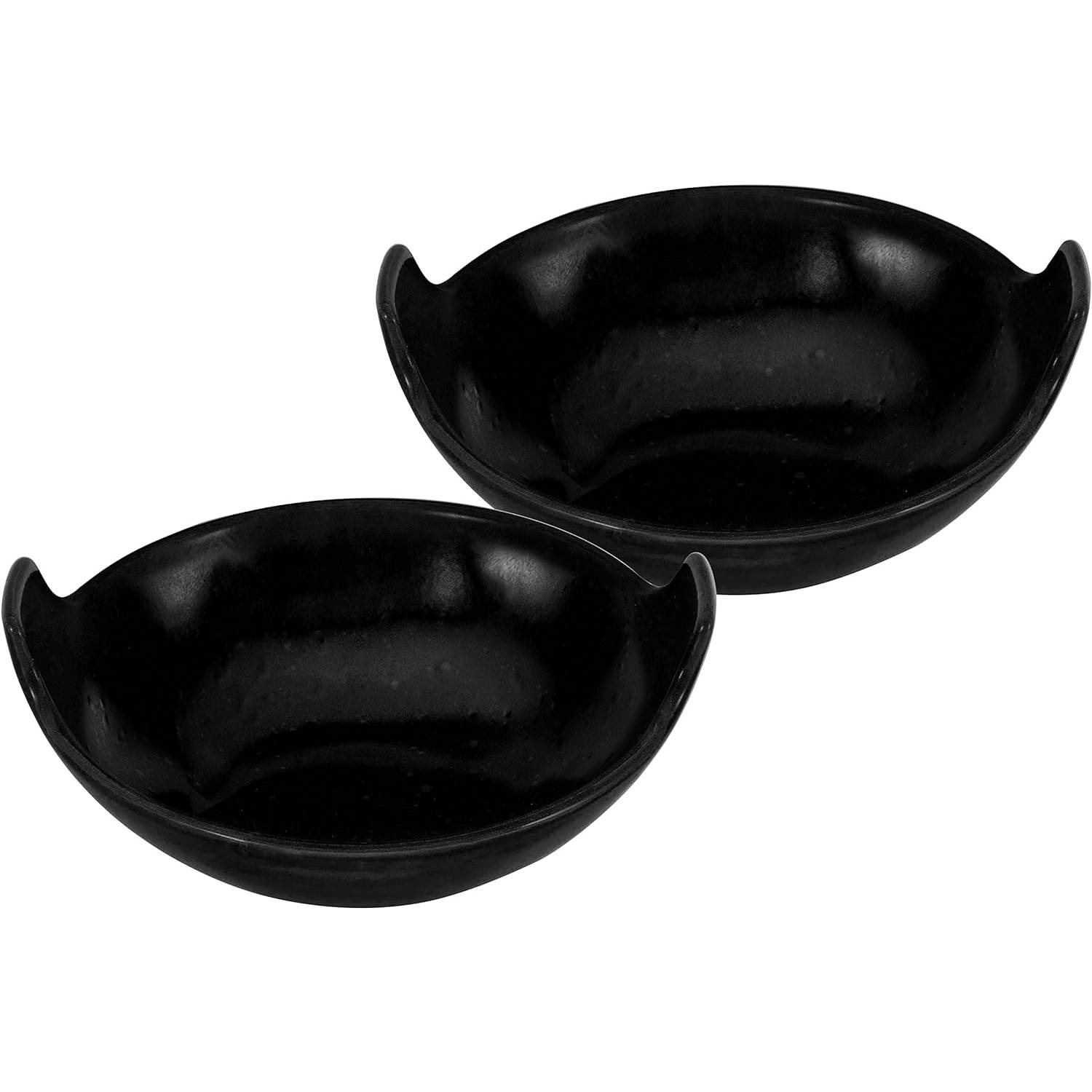 CreaTable 33965 Streat Food Streat Balti Dish Schüssel, schwarz (1 Set)