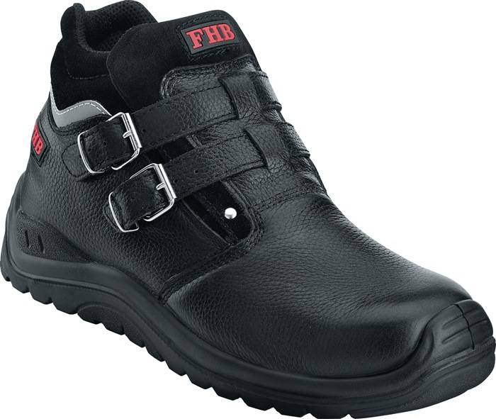 FHB 83960-20 GR.42 Sicherheitsstiefel NORBERT Gr.42 schwarz Kuhleder S3 HRO E