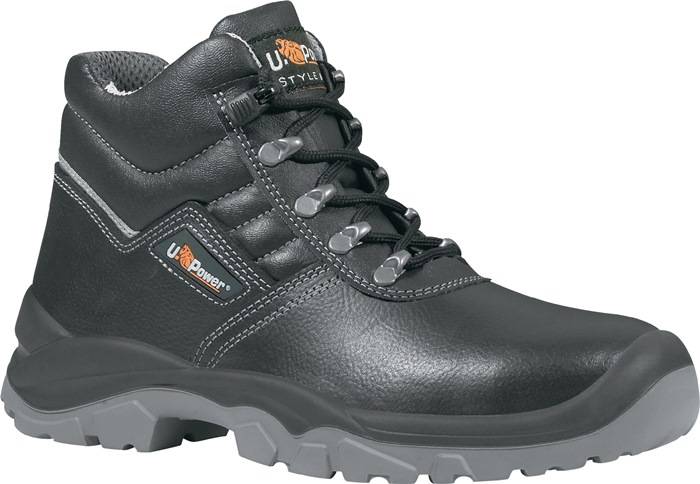 U.POWER BC10033-46 Sicherheitsstiefel Reptile Größe 46 W. 11 schwarz S3L FO SR R