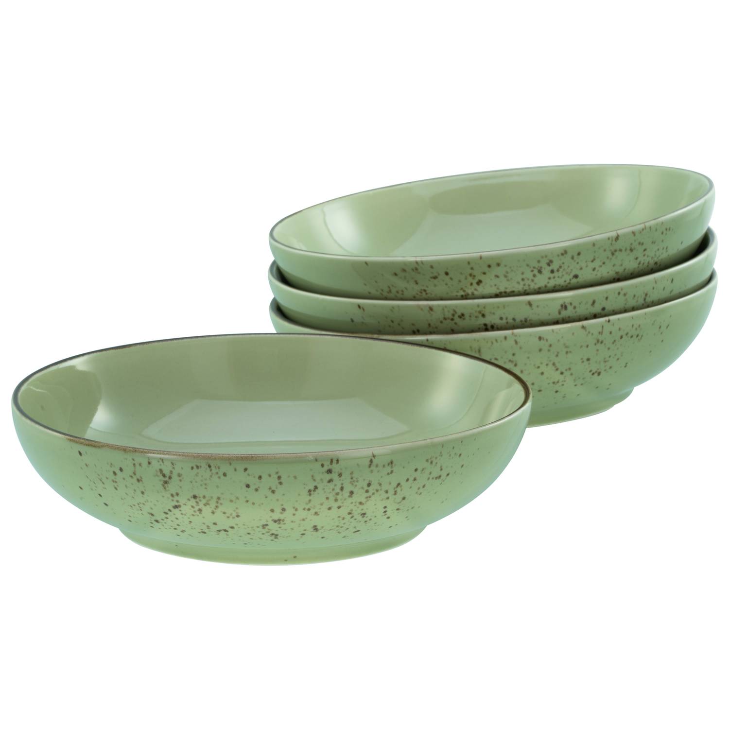CreaTable 21681 Nature Collection Poke Bowl Schüssel, grün, 4-teilig (1 Set)