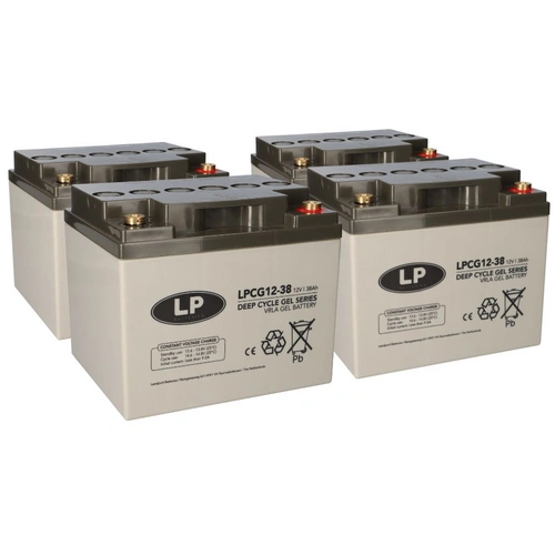Bleigel Akku 4x 12V 38Ah kompatibel zu Rollstuhl E-Mobil Seniorenmobil u.a. Bleigel Akku 4x 12V 38Ah kompatibel zu Rollstuhl E-Mobil Seniorenmobil u.a.
