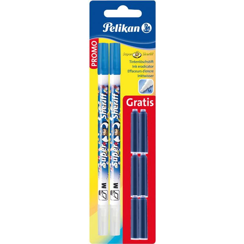 Pelikan Tintenlöscher Super Sheriff 258M, Promotion Card