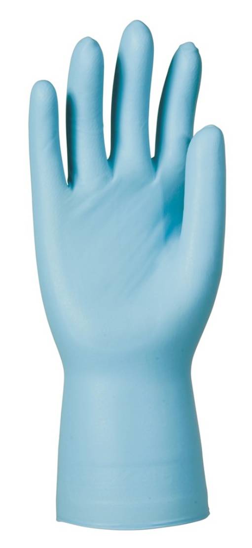 KCL 743 Dermatril®P Gr. 7 (S) Einmal-Handschuh, Nitril, blau 280 mm lang, 0,2 mm
