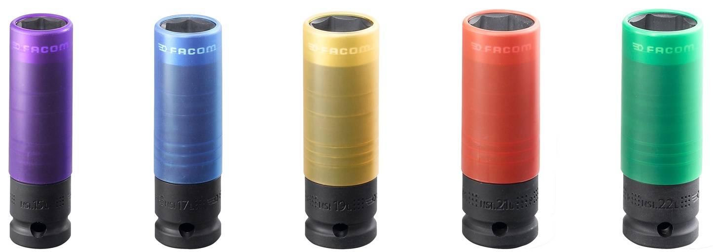 Facom NSI.19L IMPACT-Steckschluessel 1/2'', 19 mm