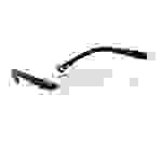 Portwest Profile Schutzbrille Farbe: Schwarz/Klare Scheibe
