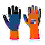 Portwest Duo-Therm Handschuh Farbe: Orange/Blau, Gr.: 9 (L)