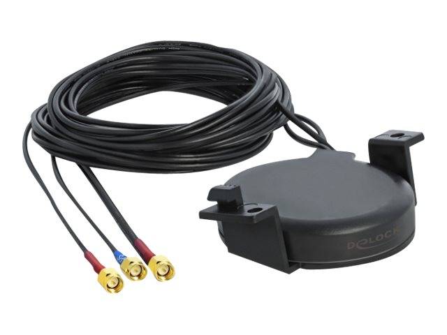 DeLOCK LTE MIMO GNSS Antenna - Antenne - Smart Home - 2 dBi (für 698 - 960 MHz)