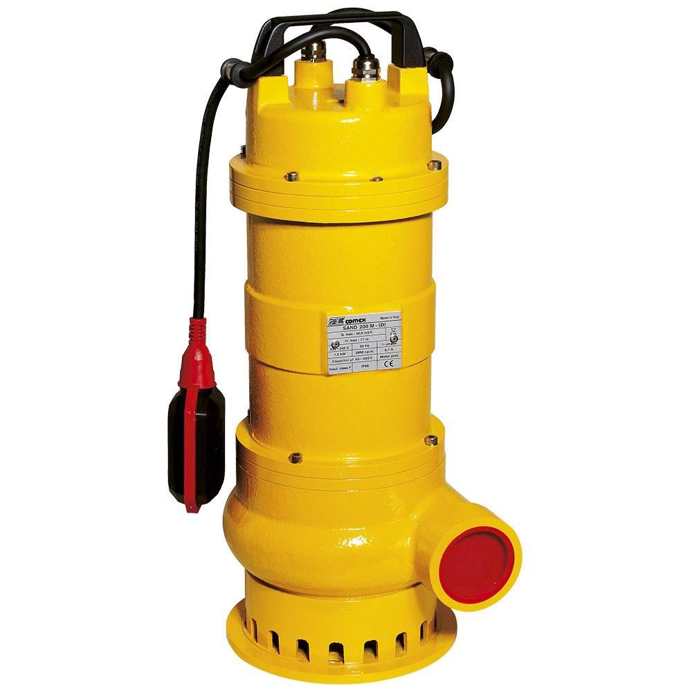 Tauchpumpe SAND 200 - max. Fördermenge 545 l/min - max. Förderdruck 1,7 bar - Ausgang 2" - DN 50