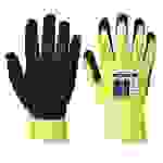 Portwest HiVis Grip Latexschaum Handschuh Farbe: Gelb/Schwarz, Gr.: 9 (L)