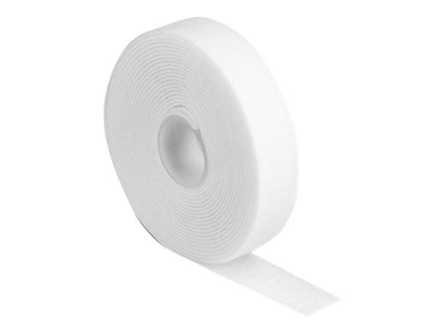 DeLOCK Velcro - Kabelbinderrolle - 3 m - weiß