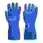 Portwest PVC Chemikalien Schutzhandschuh Farbe: Blau, Gr.: 9 (L)