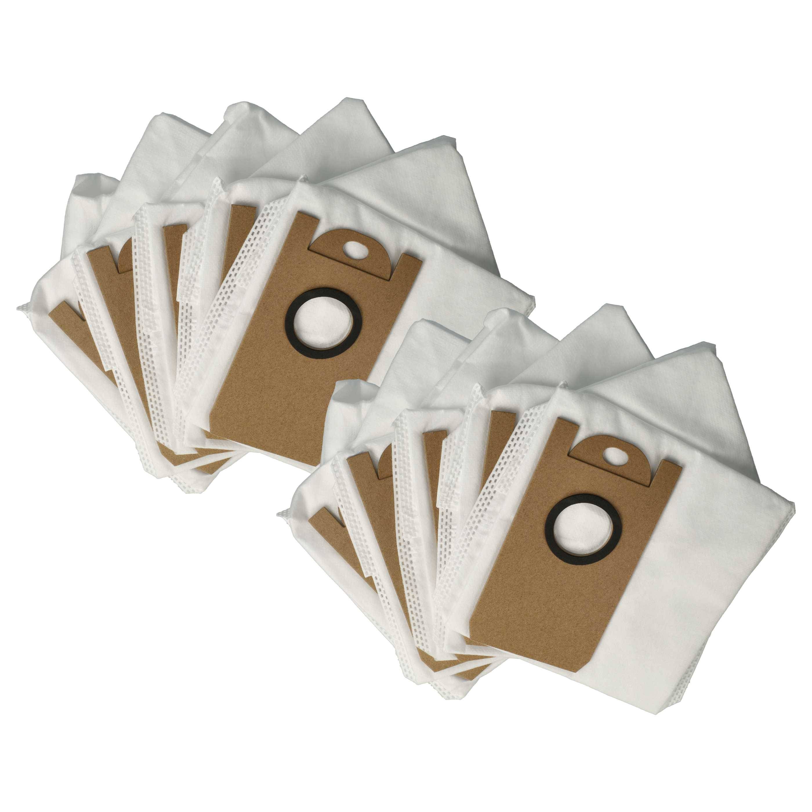 vhbw 10x Staubbeutel kompatibel mit Honiture Q6 Saugroboter - Beutel für die Absaugstation