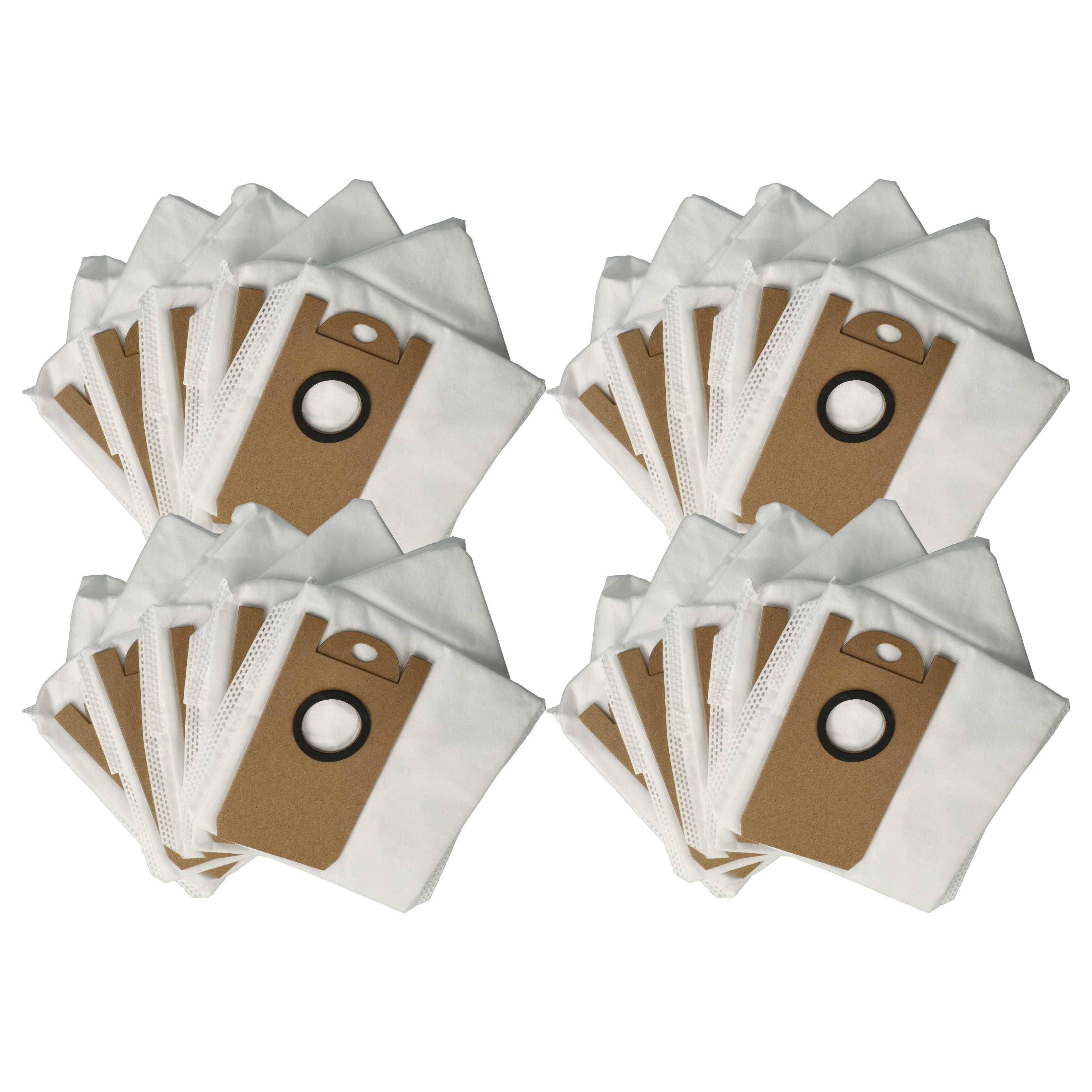 vhbw 20x Staubbeutel kompatibel mit Uoni V980 Plus Saugroboter - Beutel für die Absaugstation