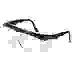 MCR Safety Schutzbrille Tomahawk Farbe: Schwarz/Klare Scheibe