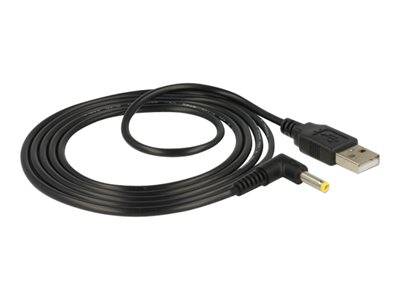 DELOCK Stromkabel USB -> DC 4.0x1.7mm St/St 90° 1.5m Multimedia-Technik