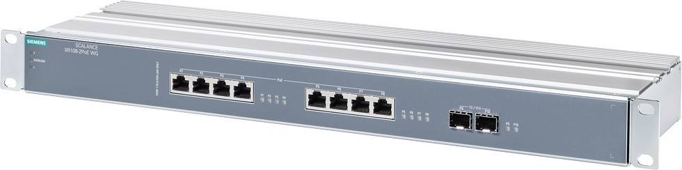 Siemens Dig.Industr. SCALANCE XR108-2PoE WG 6GK5108-2QS00-3AR3
