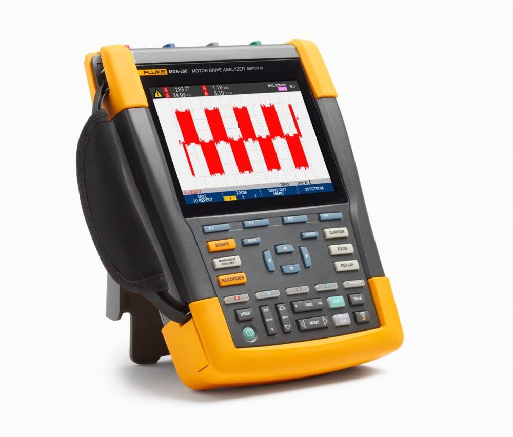 Fluke Motorantrieb-Analysator FLUKE-MDA-550-III