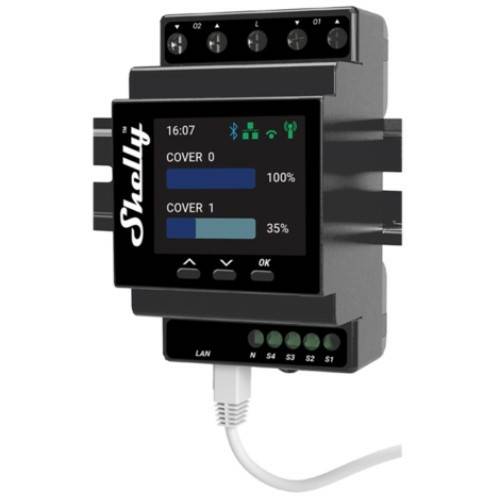 Shelly Pro Dual Cover / Shutter PM electrical relay Home & Living Smart Relais