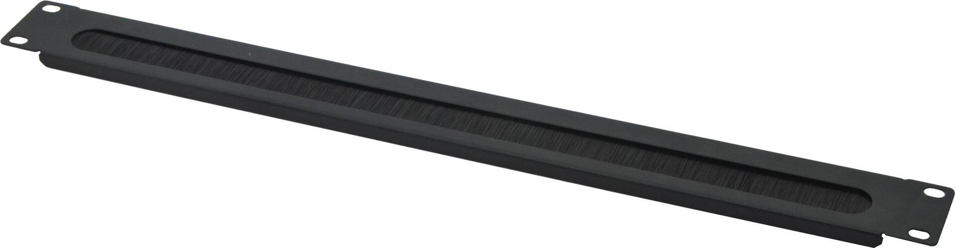 Helos Kabelmanagementleiste - Schwarz - 1U - 48.3 cm (19")48.3 cm (19")