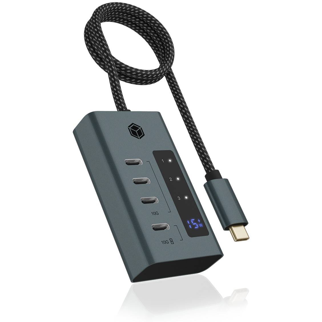 ICY BOX IB-HUB1454-C31 Kabel & Adapter USB USB-Hubs /-Adapter /-Repeater