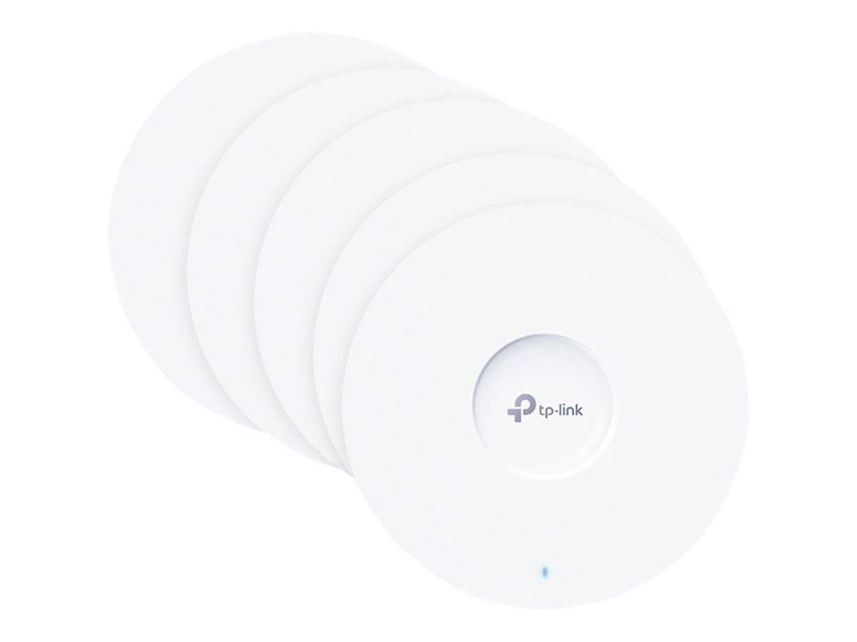 TP-Link Omada EAP613 V1 - Accesspoint - Wi-Fi 6 - 2.4 GHz, 5 GHz - Cloud-verwaltet - Wand- / Deckenmontage (Packung mit