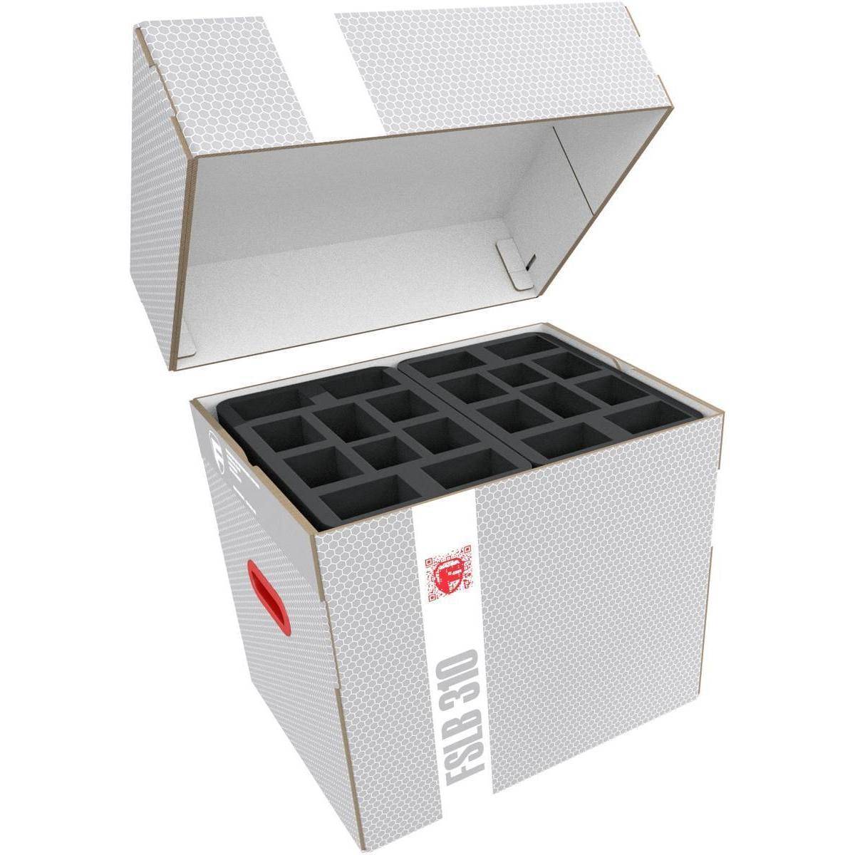 FSLB310P50 - Lagerbox FSLB310 für 107 Miniaturen auf 40 mm Bases