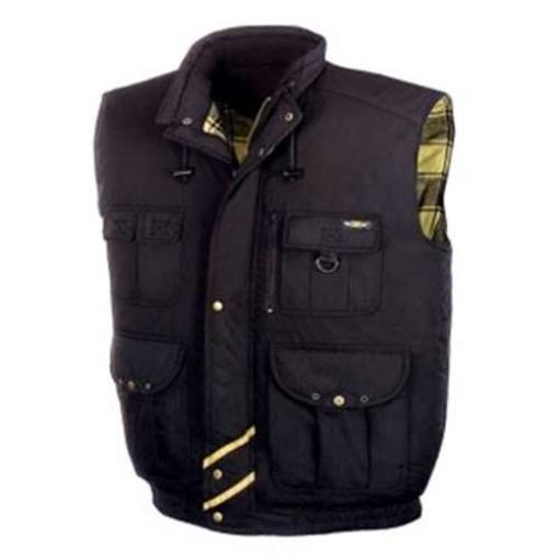 teXXor® Weste TRONDHEIM schwarz 65% Poly. 35% Baumw., EN 13688, 4258_L Gr.L