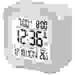 Digitaler Design-Funkwecker mit Akku automatisches Nachtlicht Datumsanzeige Temperaturanzeige USB-Ladekabel 2 Alarme Snooze Hintergrundbeleuchtung