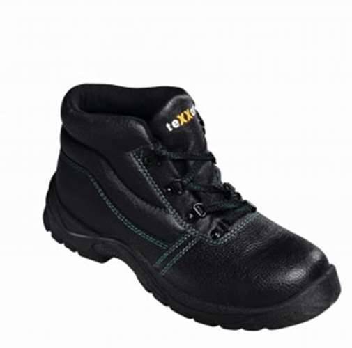 teXXor® S3-Sicherheitsschnürstiefel MONACO schwarz/grün SRC 6320_44 Gr.44