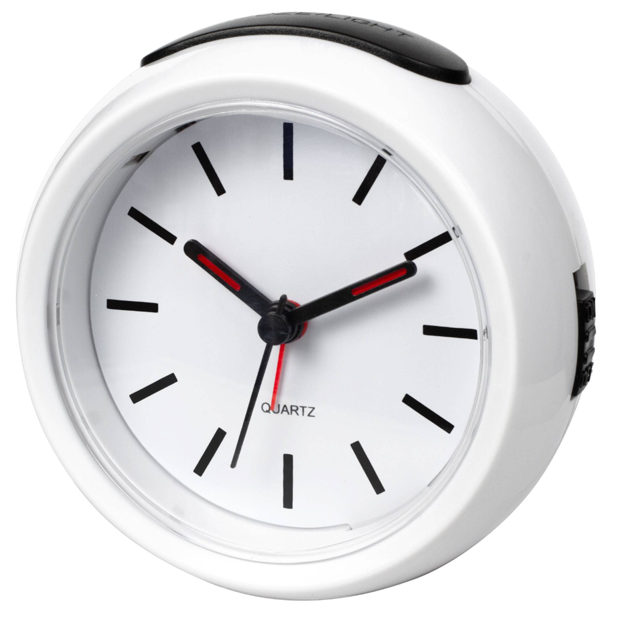 Quarzwecker "Vintage Line"  Geräuscharm mit Leuchtzeigern Reisewecker lauter Alarm mit Licht + Snooze  - 4-AN0921-4