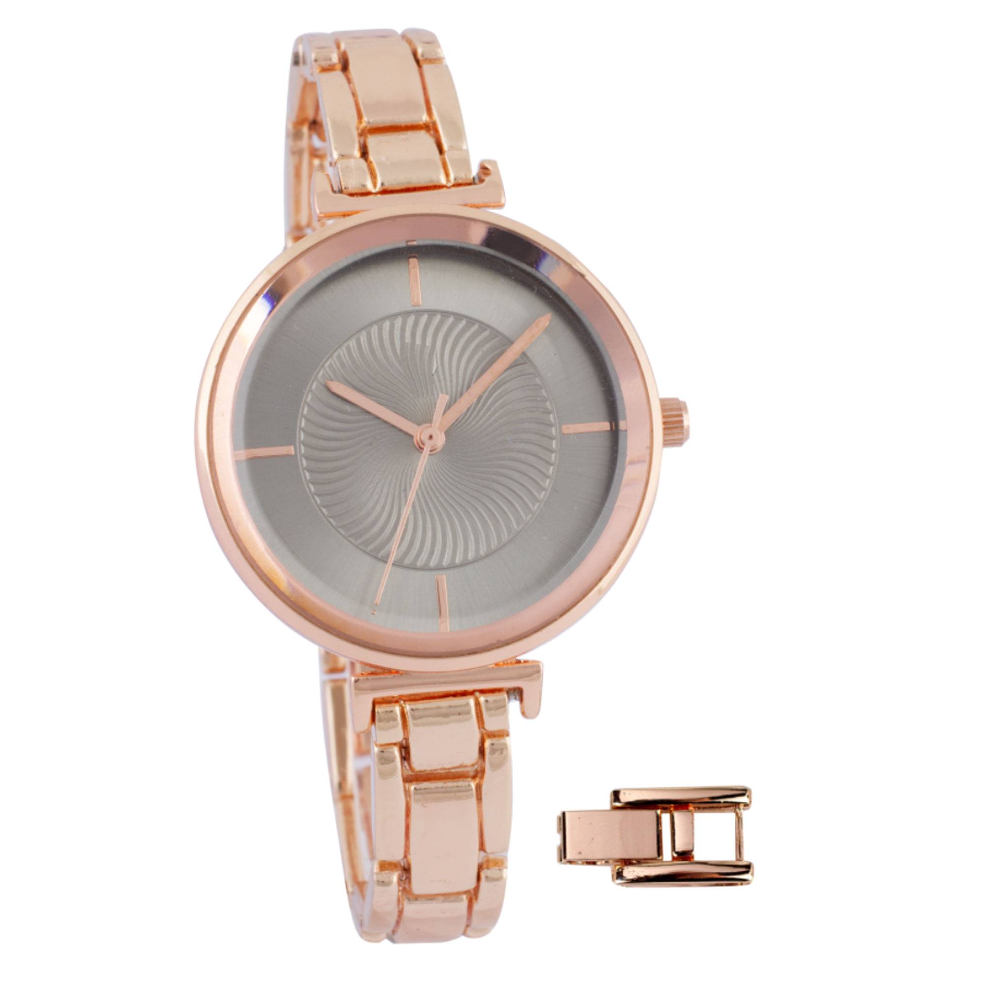 Damenarmbanduhr mit Edelstahlarmband - 2-LD5159-3