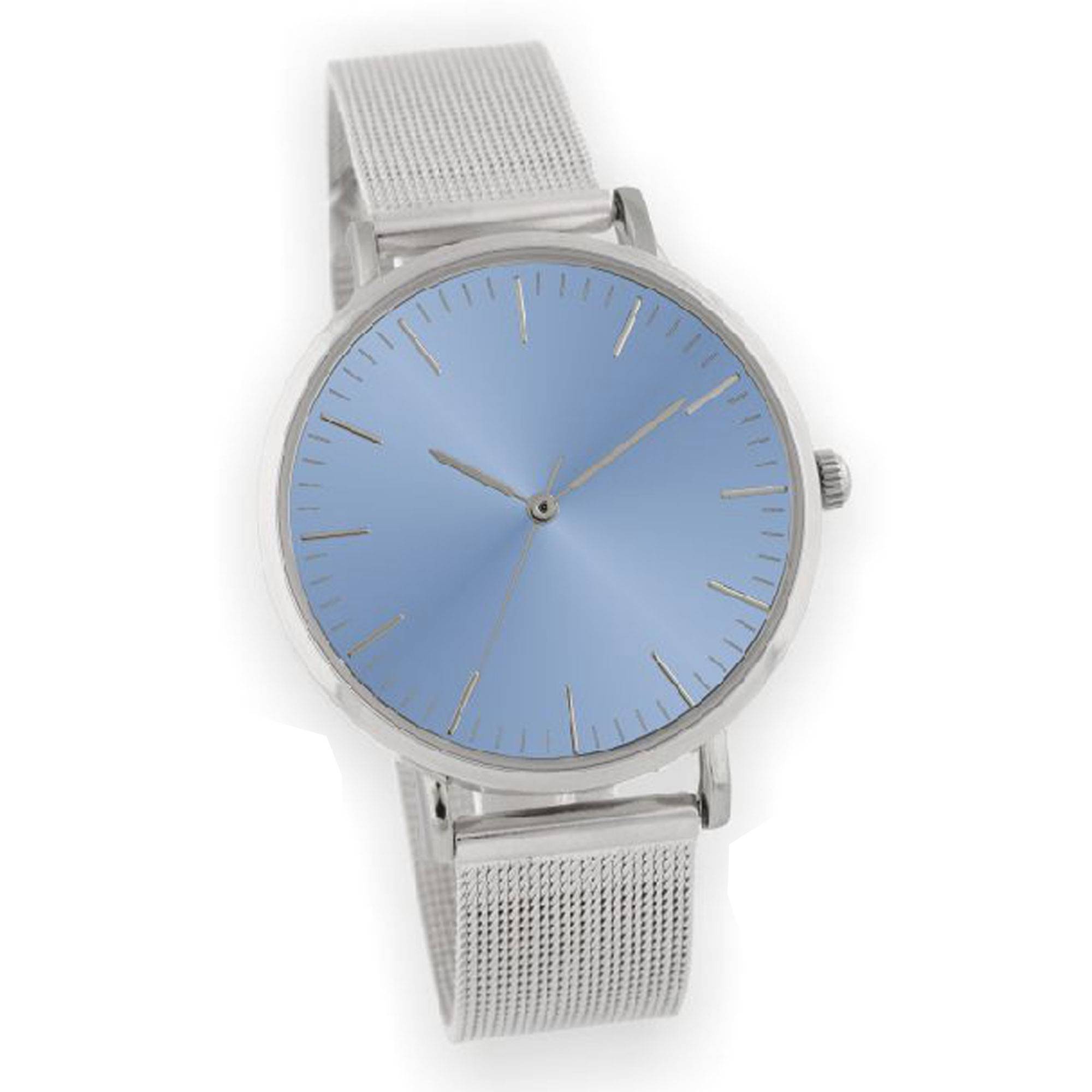 Damenarmbanduhr mit Mesharmband japanisches Quarzuhrwerk