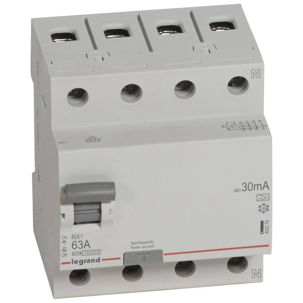 Legrand Fehlerstromschutzschalter Legrand 402076