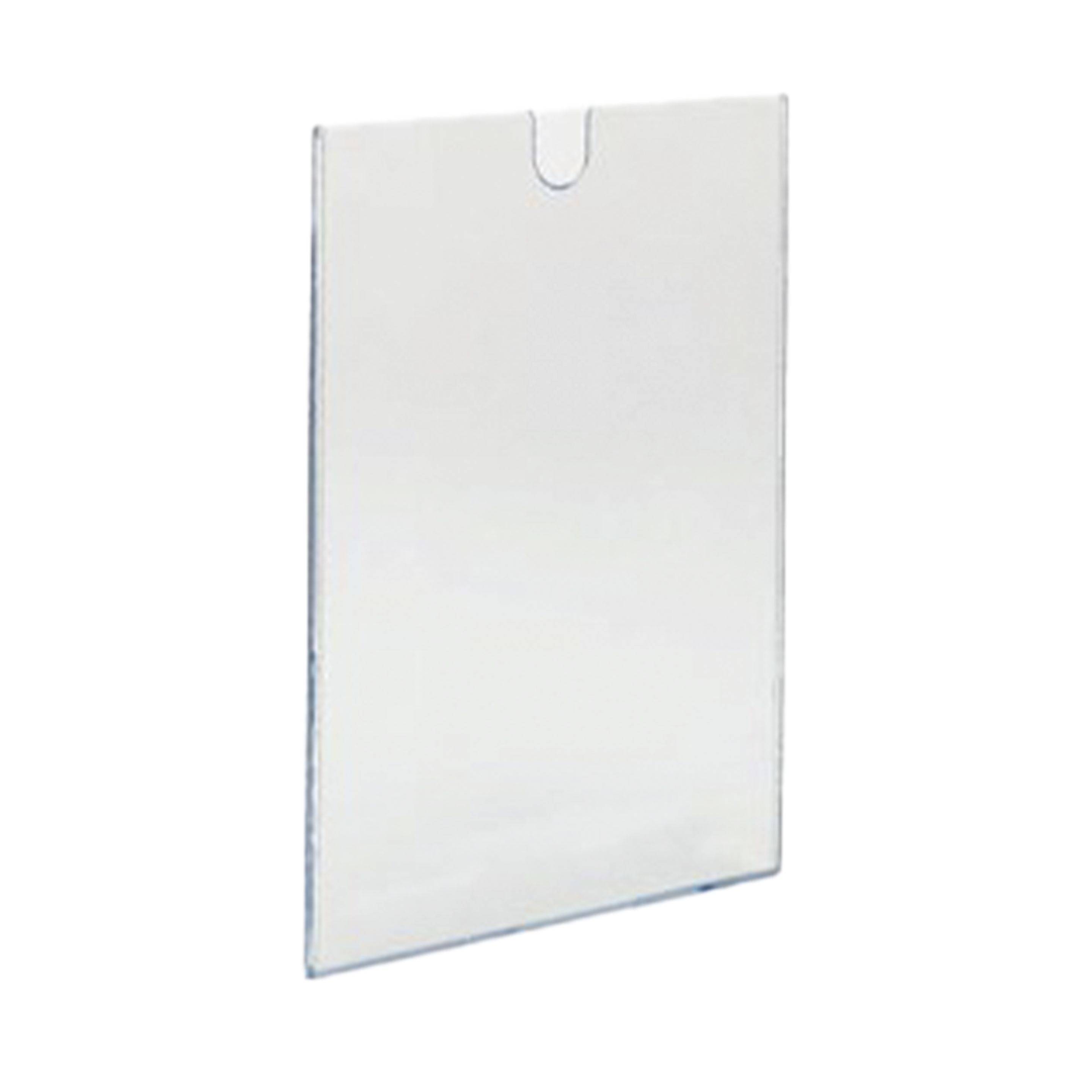 Deflecto Info-Display zur Wandmontage - Toploader - A4 - Polystyrol - Transparent