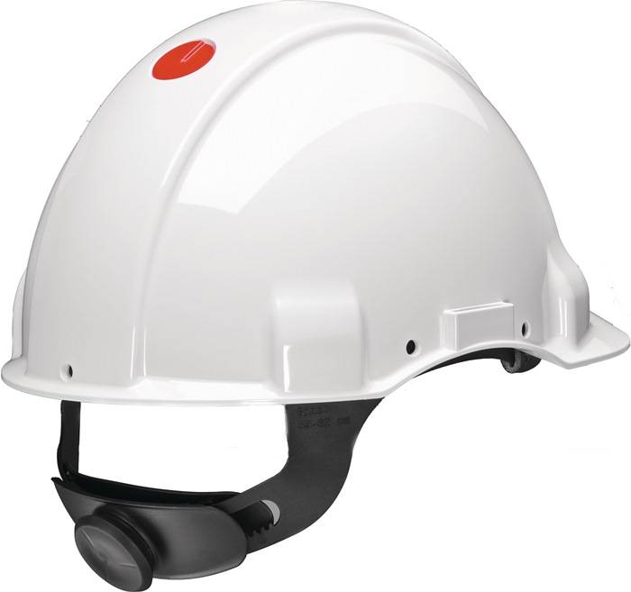 3M 7100001960 Schutzhelm G3000 weiß Acrylnitril-Butadien-Styrol (ABS) EN 397