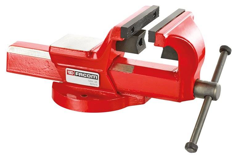 Facom 1224.100E Schraubstock Spannweite max. 125 mm