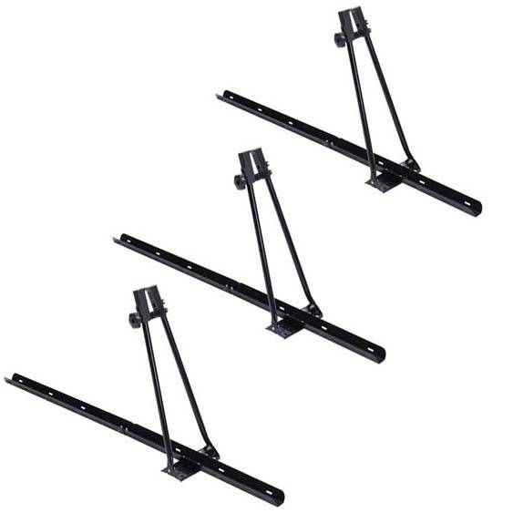 3x Fahrradträger ORION + Dachträger K1 PRO Aluminium kompatibel mit für Mercedes CLA Shooting Brake (X117) (5Türer) ab 15