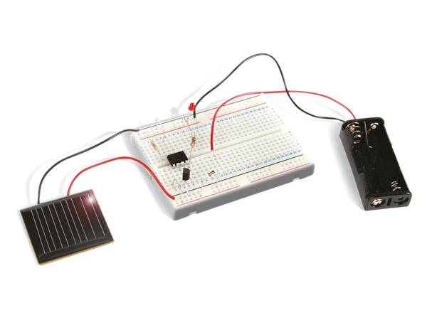 Lernpaket, Experimentierkasten, Einsteigerset, kein Löten erforderlich, Steckplatine, Solarenergie