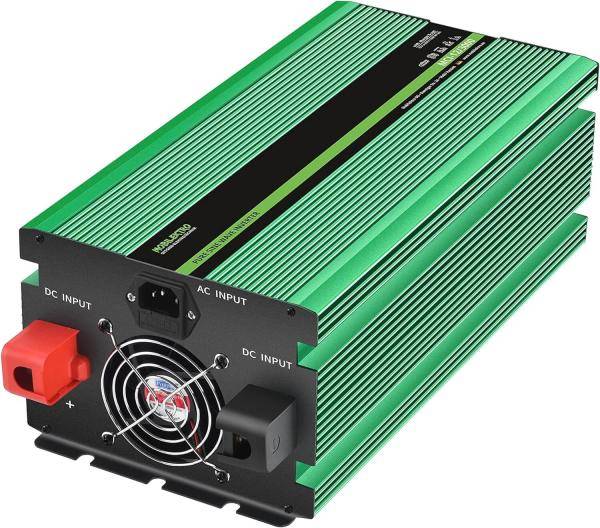 Wechselrichter Mobilektro MCI-12/3000, mit integriertem 20A Ladegerät, 12V DC, 3000W