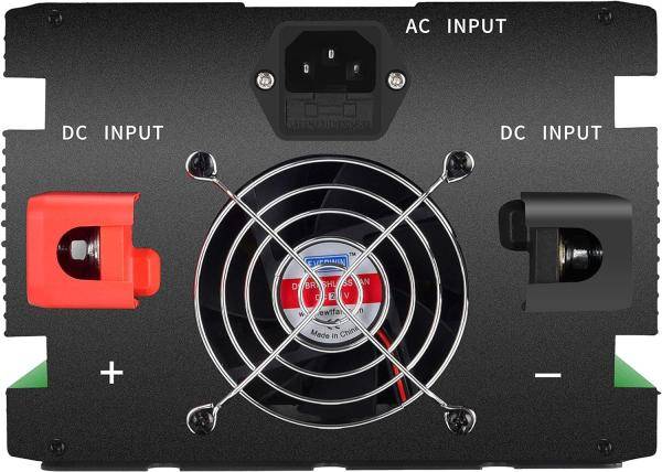 Wechselrichter Mobilektro MCI-12/3000, mit integriertem 20A Ladegerät, 12V DC, 3000W