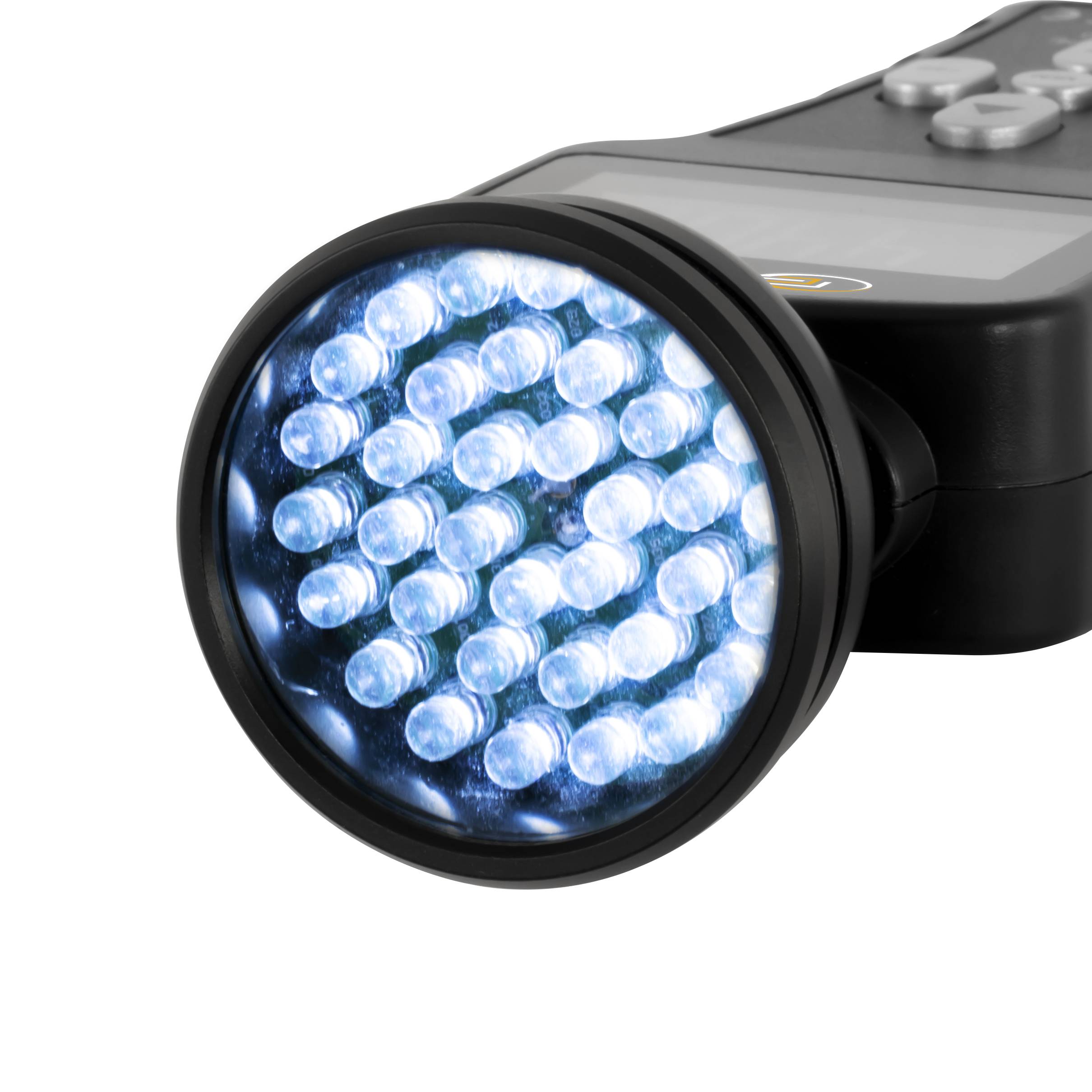 PCE Instruments LED Stroboskop PCE-DSX 100 |bis 20000 RPM |Blitzlichtquelle 36 LED´s |1400lx |IP20 |Datenspeicher
