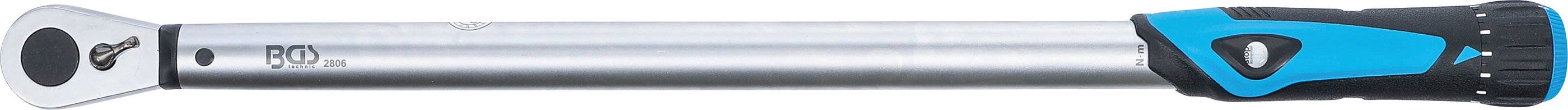 Drehmomentschlüssel Abtrieb Außenvierkant 12,5 mm (1/2) 60 - 340 Nm